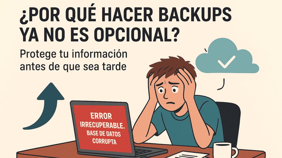 ¿Y si mañana pierdes todo? La razón por la que NECESITAS hacer backups ya